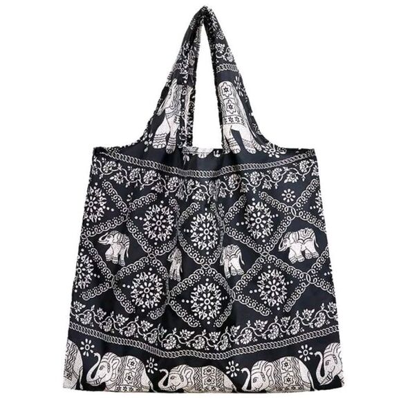 Elephant Print Tote 🐘 - Picture 1 of 5